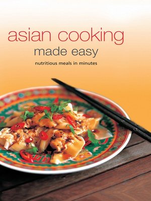 cover image of Asian Cooking Made Easy